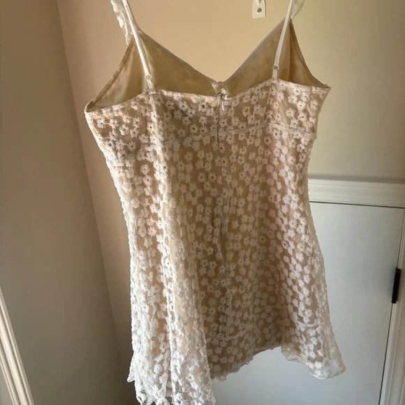 Lulus white lace floral dress - Picture 3 of 4